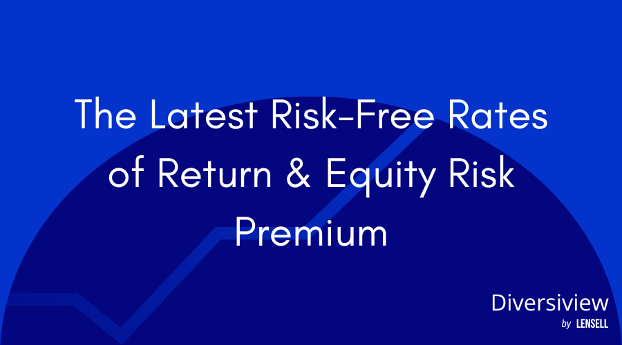 The Latest Risk-Free Rates of Return and Equity Risk Premium - Diversiview