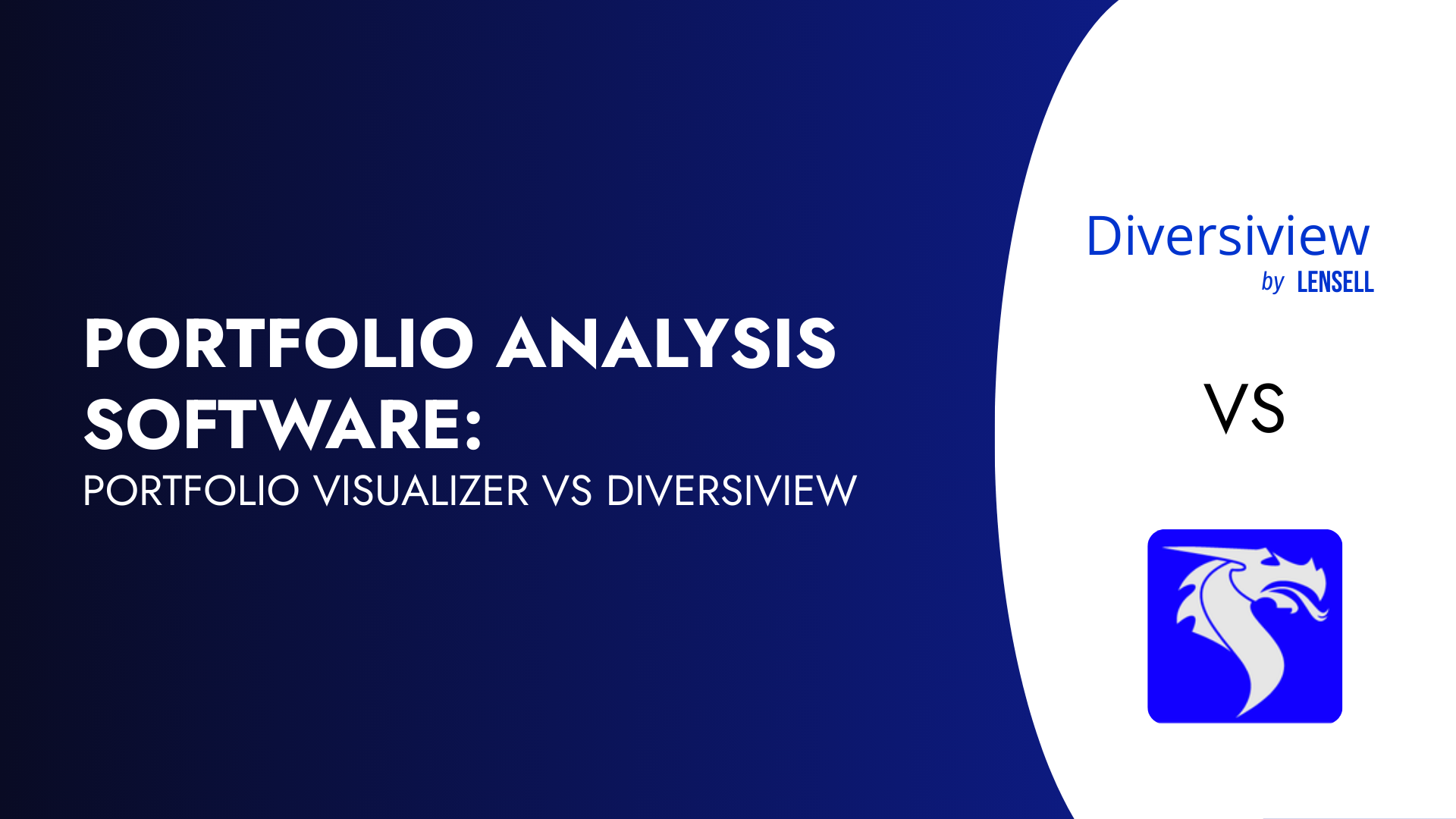 Portfolio Analysis Software Portfolio Optimization Software: Portfolio Visualizer vs Diversiview