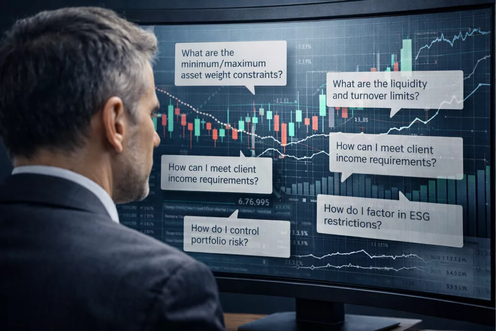 Portfolio Optimisation with Constraints
