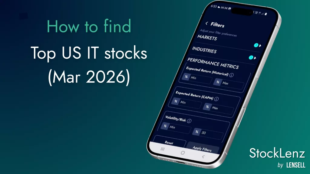 How to find US IT stock March 2026 with StockLenz